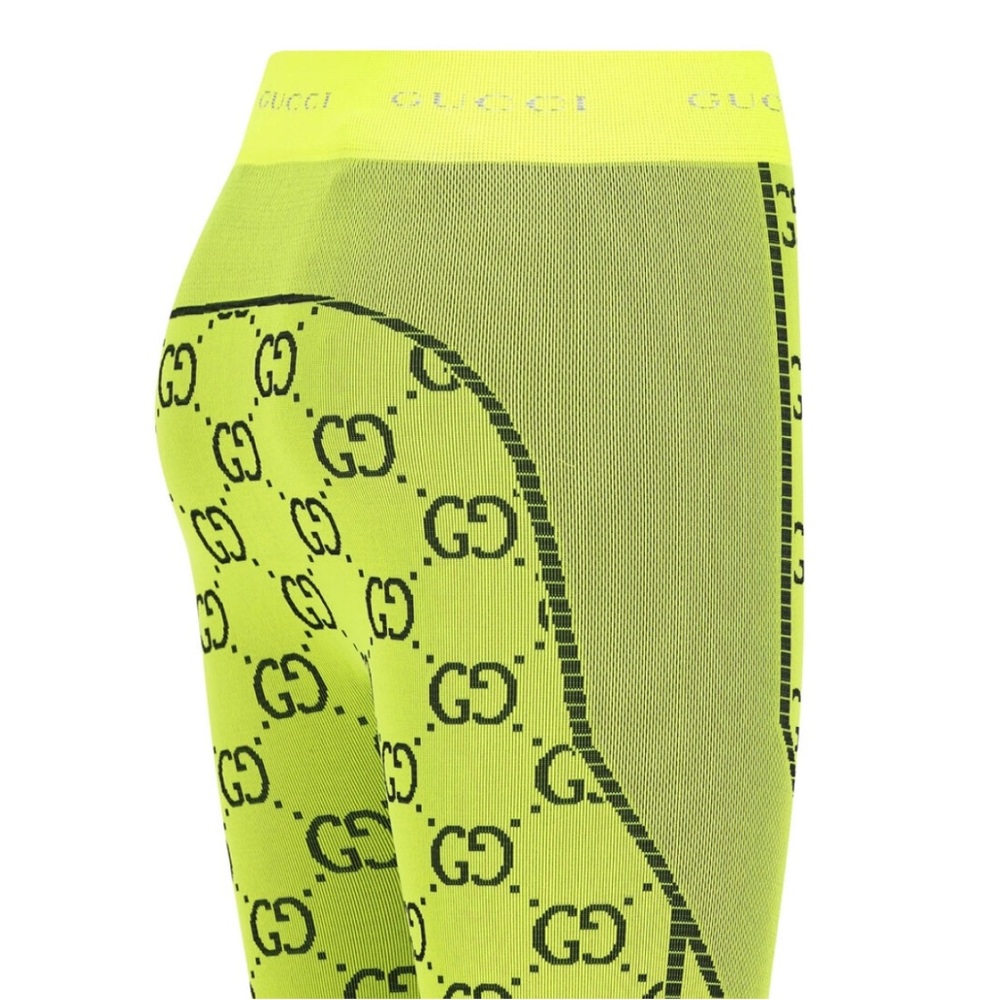 Gucci Neon Yellow Leggings - Picture 3 of 6